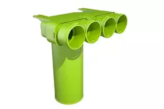 Adaptador de válvula Ubbink Air Excellent 23C 125 4x90