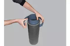Acoplamiento Ubbink Aerfoam 125 mm