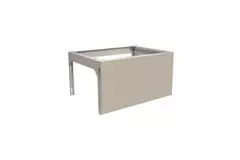Ubbink Ubiflux Vigor W225 silla de montaje de la placa de cubierta