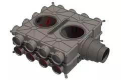 Caja de distribución de aire Ubbink Air Excellent DBOX824