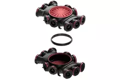 Caja de distribución de aire Heatpex Aria (10 x 75 mm)