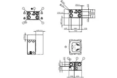 Unidad de VMC con recuperación de calor ETAP Itho Daalderop HRU 350 ECO LR RFT Low-rise 350 m³/h - enchufe euro
