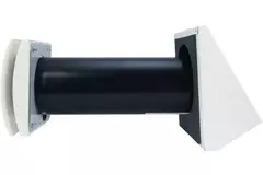 WTW descentralizada HRU de pared Ø150 con 60 m³/h - HRU-WALL-150-60-PEG