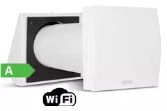 WTW HRU descentralizada de pared con módulo Wi-Fi 60 m³/h - Ø150 - HRU-WALL-WI-150-60