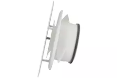 Válvula RLV Imaginair cuadrado Ø 125mm - muelles de instalación + anillo - blanco