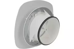 Válvula RLV Imaginair cuadrado Ø 125mm - muelles de instalación + anillo - blanco