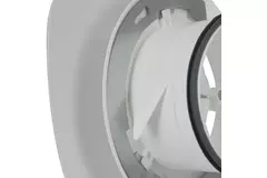 Válvula RLV Imaginair cuadrado Ø 125mm - muelles de instalación + anillo - blanco