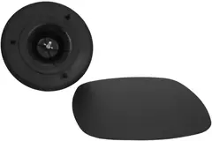 Válvula RLV Imaginair cuadrado Ø 125mm - muelles de instalación + anillo - negro