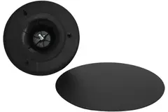 Válvula RLV Imaginair grande Ø 125 mm - muelles de instalación + anillo - negro