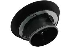 Válvula RLV Imaginair grande Ø 125 mm - muelles de instalación + anillo - negro