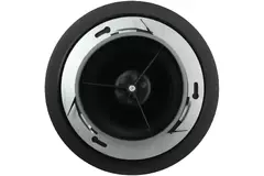 Válvula RLV Imaginair grande Ø 125 mm - muelles de instalación + anillo - negro