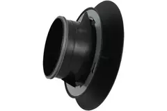 Válvula RLV Imaginair grande Ø 125 mm - muelles de instalación + anillo - negro