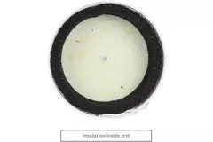 Pasamuros de ventilación aislado para ventilación natural diámetro 125 mm - SPK2-125