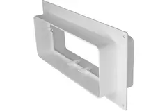 Brida de conexión rectangular de plástico 220x90mm (KFS29)
