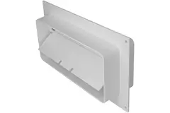 Lente de conexión rectangular de plástico con válvula antirretorno 220 x 90 mm (KFV29)
