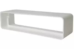 Conector rectangular de plástico 220x55 mm - KS25