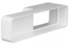Reductor rectangular de plástico - 220X55 mm a 110x55 mm mm- KSD25-15