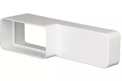 Reductor rectangular de plástico - 220X55 mm a 110x55 mm mm- KSD25-15