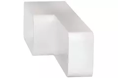 Reductor rectangular de plástico - 220X55 mm a 110x55 mm mm- KSD25-15