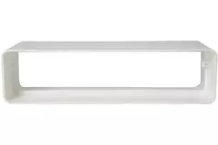 Conector rectangular de plástico 220x55 mm - KS25