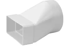 Reductor de plástico 110 x 55 a Ø 100 mm (KSD2)
