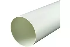 Tubo de ventilación redondo de plástico Ø 100 mm L=1 metro A100-1