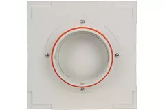 Ergovent válvula de ventilación sin marco empotrable cuadrada 100 mm