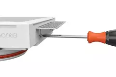 Ergovent válvula de ventilación sin marco empotrable cuadrada 100 mm
