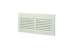 Ranura metálica rectangular 200x100 blanco - MR2010