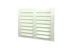 Ranura metálica rectangular 260x190 blanco - MR2619