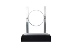 Soporte de techo de aluminio para tubo helicoidal de 160 mm de diámetro