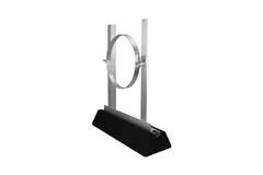 Soporte de techo de aluminio para tubo helicoidal de 160 mm de diámetro