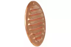 Rejilla metálica de ventilación redonda Ø 160 mm cobre - MR160Cu