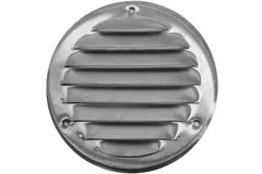 Rejilla metálica de ventilación redonda 100 mm acero inox. - MR100i
