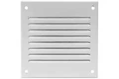 Rejilla metálica 100x100 mm blanca - MR1010