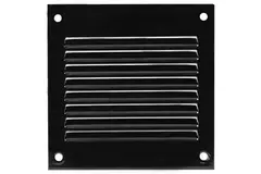 Rejilla metálica 100x100 mm negro - MR1010M - RAL9005