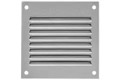 Rejilla metálica 100x100 mm zinc - MR1010Zn