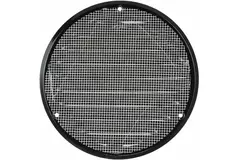 Rejilla de ventilación metálica redonda Ø 160 mm negro - MR160M - RAL9005