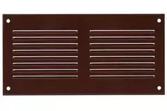Rejilla metálica 200x100 mm marrón - MR1010B