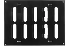 Rejilla metálica ajustable 200x150 negro - MR2015RM - RAL9005