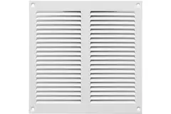 Rejilla metálica 200x200 mm blanco - MR2020