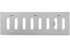 Rejilla metálica ajustable 300x100 galvanizada - MR3010RZn