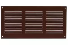 Rejilla metálica 300x150 mm marrón - MR3015B