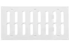 Rejilla metálica ajustable 300x150 mm blanco - MR3015R - RAL9016