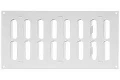 Rejilla metálica ajustable 300x150 mm blanco - MR3015R - RAL9016