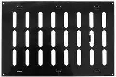 Rejilla metálica ajustable 300x200 negro - MR3020RM - RAL9005