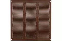 Rejilla metálica 300x300 mm marrón - MR3030B