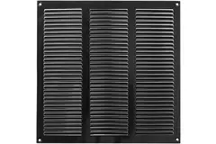 Rejilla metálica 300x300 mm negro - MR3030M - RAL9005