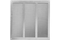 Rejilla metálica 300x300 mm zinc - MR3030Zn