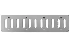 Rejilla metálica ajustable 400x100 galvanizada - MR4010RZn